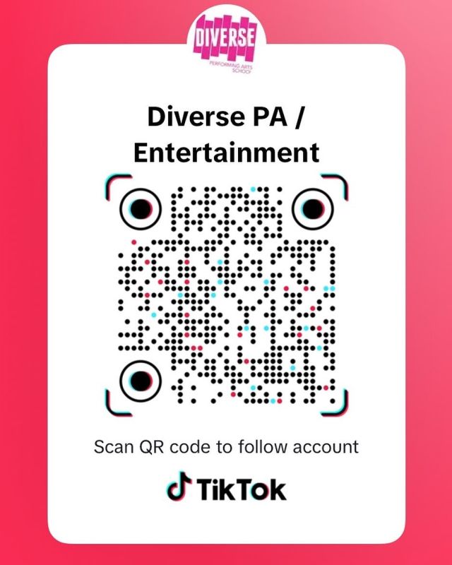 We are on Tik Tok please follow us @tiktok 

https://www.tiktok.com/@diverseperformingarts?_t=8lPg8SWYgvg&_r=1