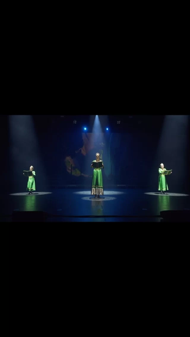 Our super talented Fiona trio in our Diverse production at Dubai Opera Production performing a Musical Theatre song ‘I know it’s today’ from Shrek the musical. 💚 

#musicaltheatredubai #theatredubai #performingarts #shrek